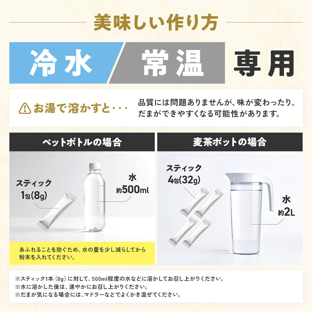麦茶プラス